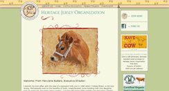 Desktop Screenshot of heritagejersey.org